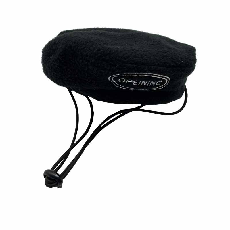 KFX-1141181 Chic Velvet Pet Dog Hat with Beret Style in Various Colors