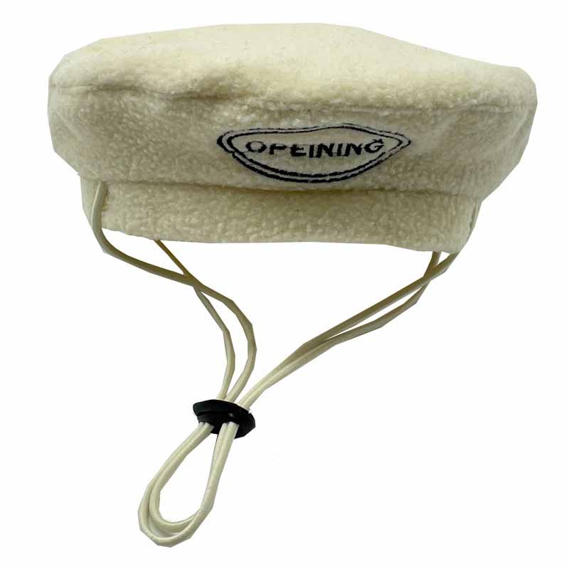 KFX-1141181 Chic Velvet Pet Dog Hat with Beret Style in Various Colors