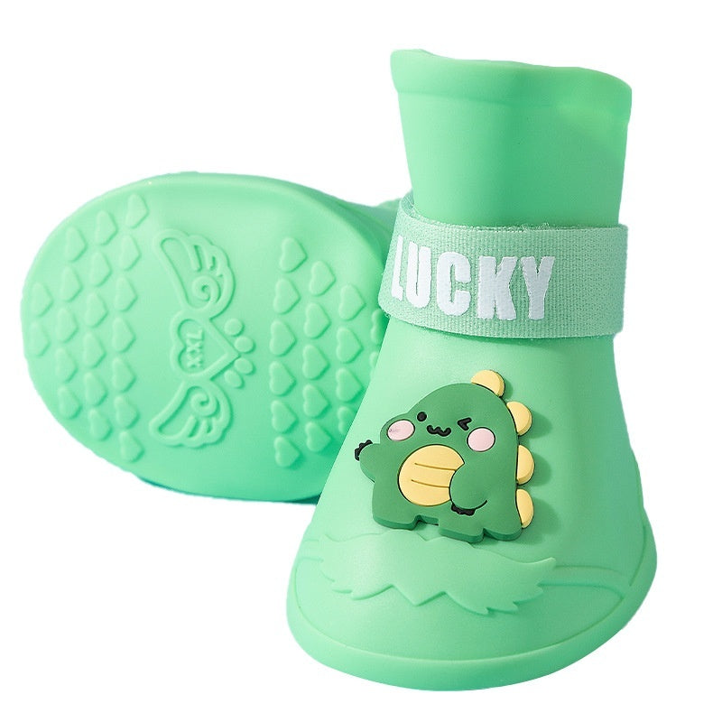 KFX-1154493 Waterproof Anti-Slip Dog Shoes for Medium and Large Breeds, Multiple Sizes Available