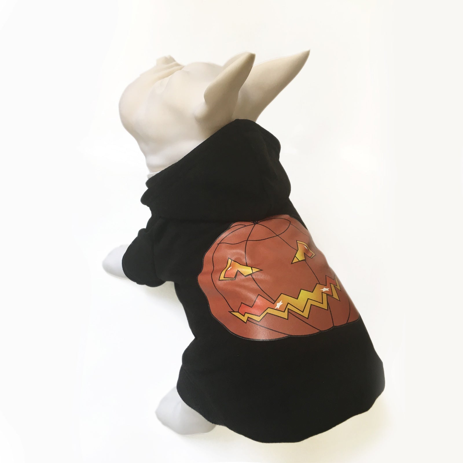 KFX-1158205 Autumn and Winter Casual Crewneck Sweatshirt for Pets in Halloween Pumpkin Design