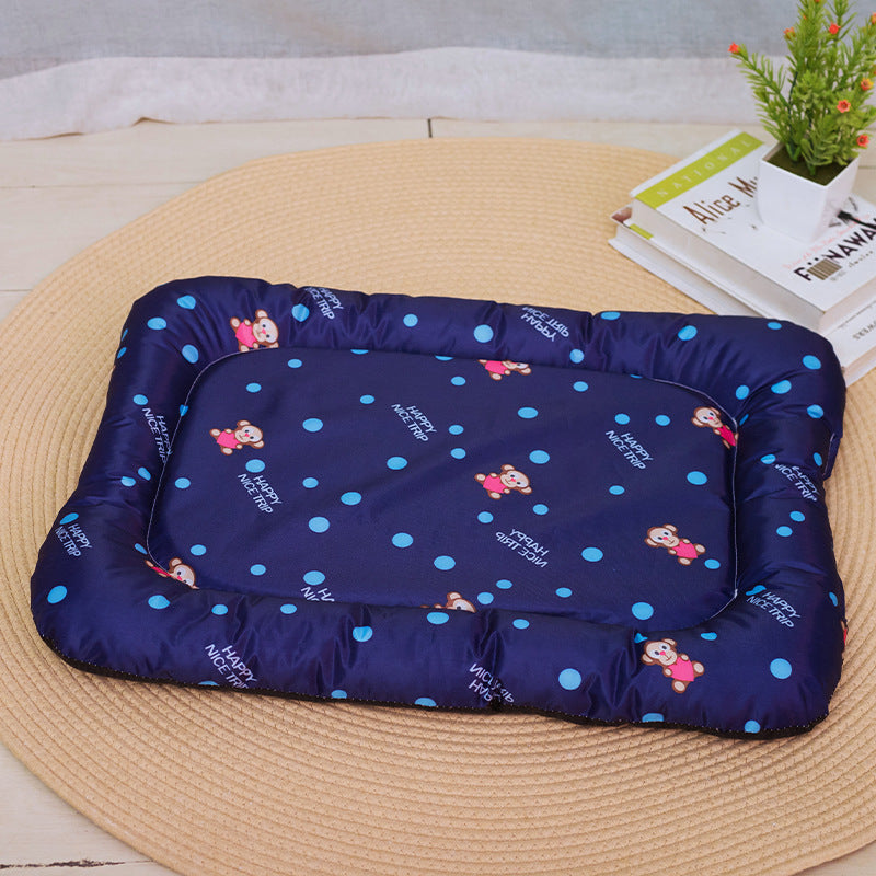 KFX-1159485 Cozy Flannel Non-Slip Pet Mattress – Double Layer for Ultimate Comfort
