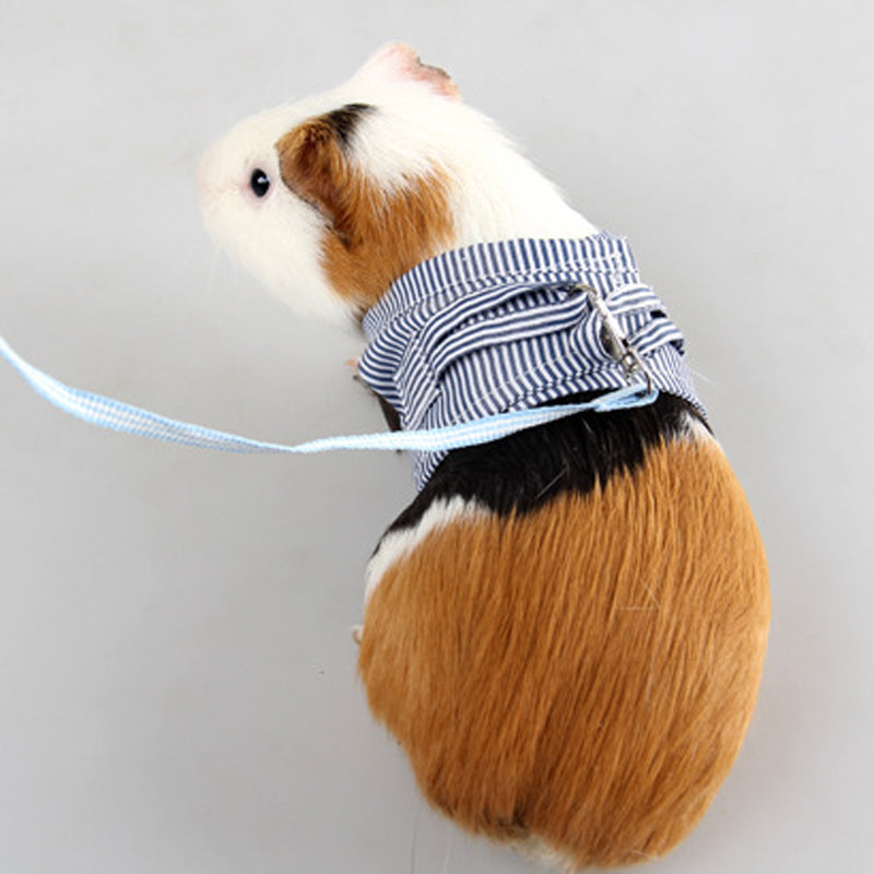 KFX-1162685 Comfortable Cotton Traction Leash for Small Pets - 1.8m Long with Bow Drawing Design