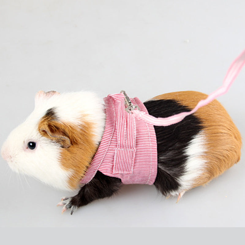 KFX-1162685 Comfortable Cotton Traction Leash for Small Pets - 1.8m Long with Bow Drawing Design