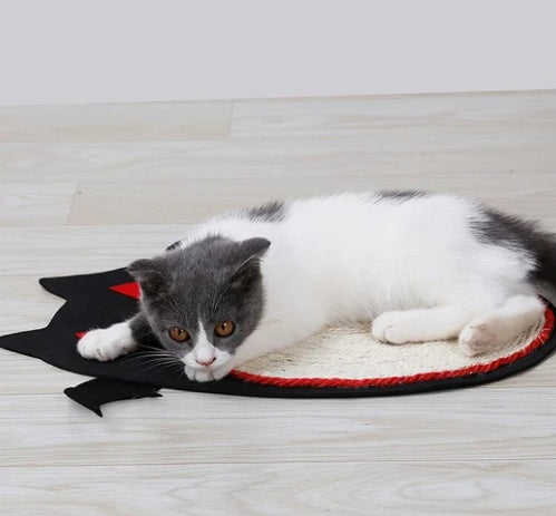 KFX-1169341 Durable Cat Scratching Board with Bat Sisal Pad - 30 x 38 cm