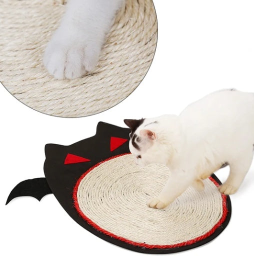 KFX-1169341 Durable Cat Scratching Board with Bat Sisal Pad - 30 x 38 cm