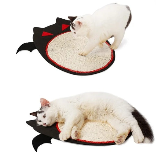 KFX-1169341 Durable Cat Scratching Board with Bat Sisal Pad - 30 x 38 cm