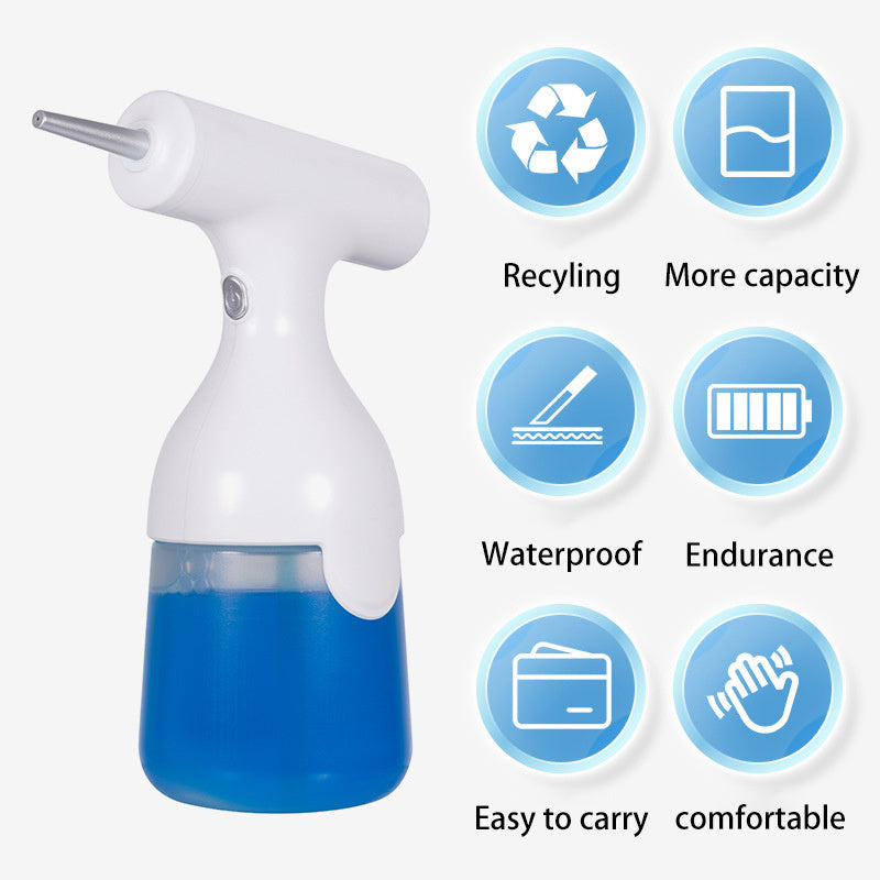 KFX-1170621 Automatic Electric Liquid Foam Dispenser for Shampoo and Face Wash – Dual Mode, Large Capacity, Waterproof