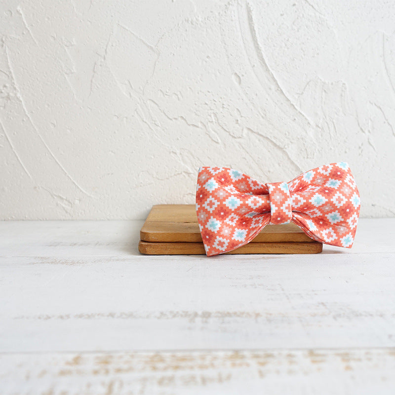 KFX-1171389 Dog Bow Tie Ring Jewelry in Various Sizes - Polyester Material