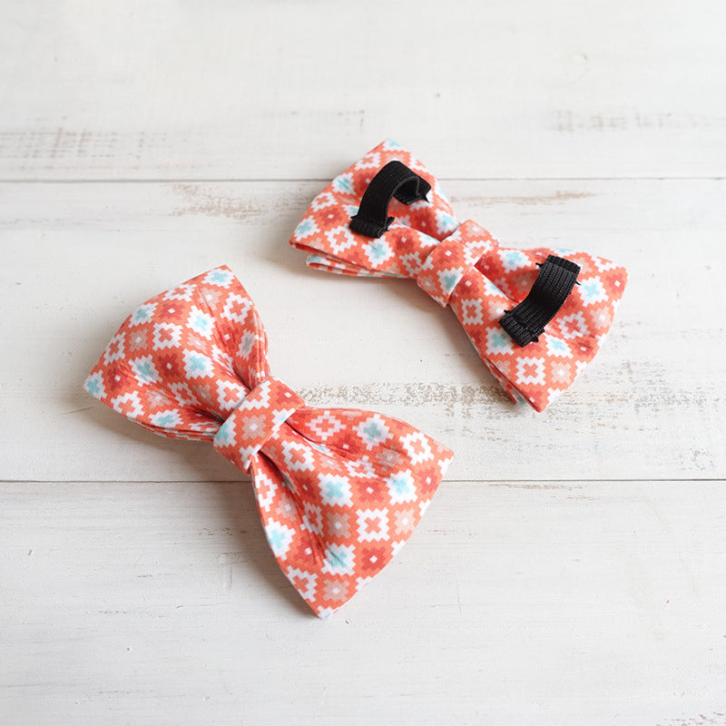 KFX-1171389 Dog Bow Tie Ring Jewelry in Various Sizes - Polyester Material