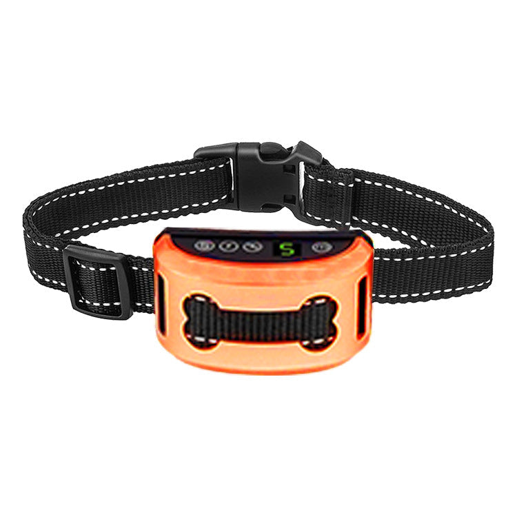 KFX-1176893 Rechargeable Dog Training Collar with Shock and Vibration Features - Fashionable Simple Design in Multiple Colors