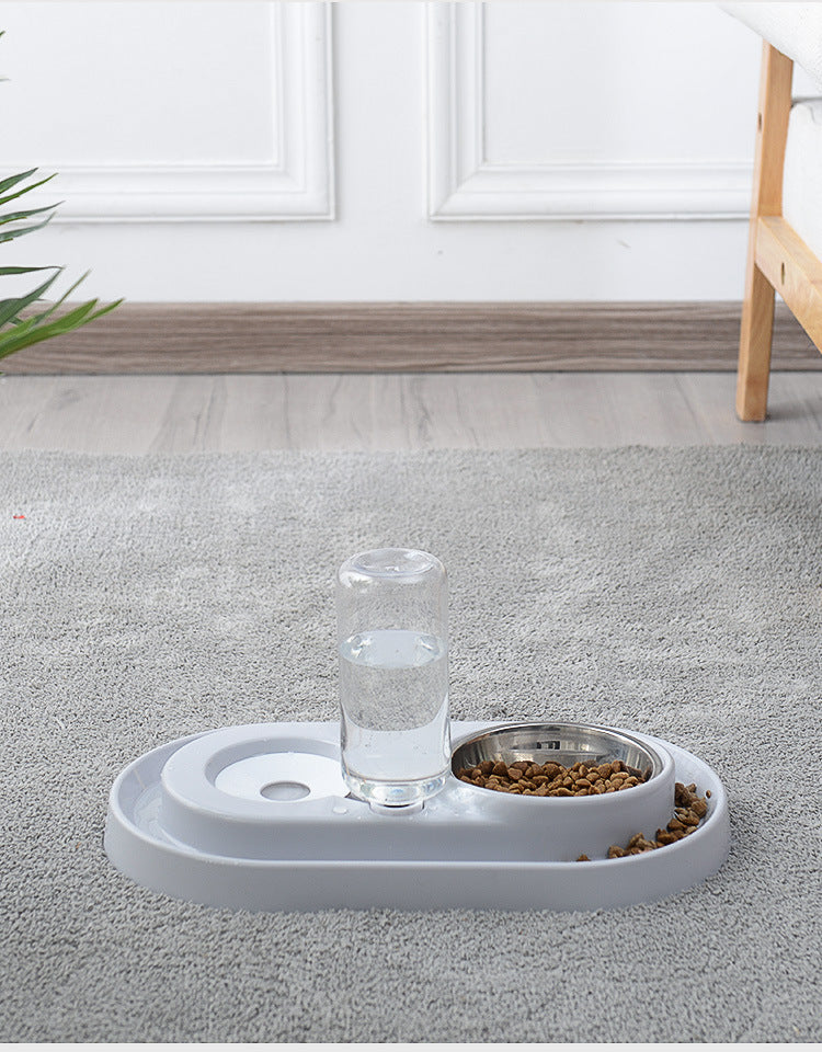 KFX-1180861 Automatic Splash-Proof Pet Bowl with No Wet Mouth Design