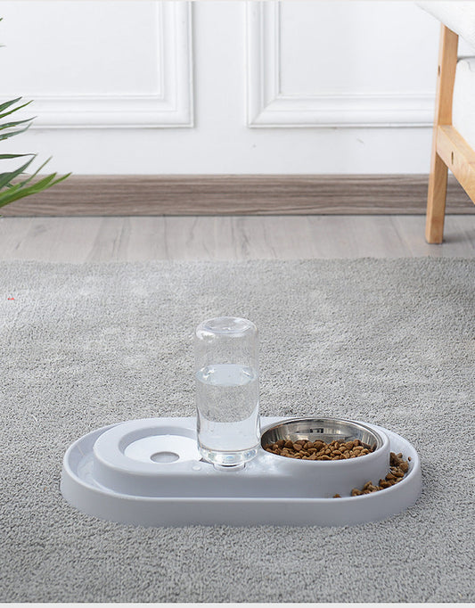 KFX-1180861 Automatic Splash-Proof Pet Bowl with No Wet Mouth Design