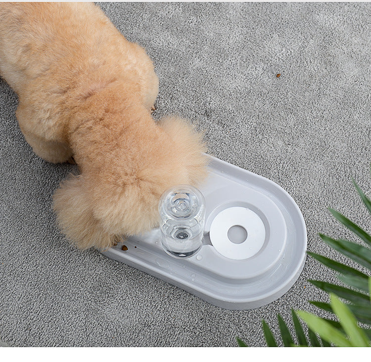KFX-1180861 Automatic Splash-Proof Pet Bowl with No Wet Mouth Design