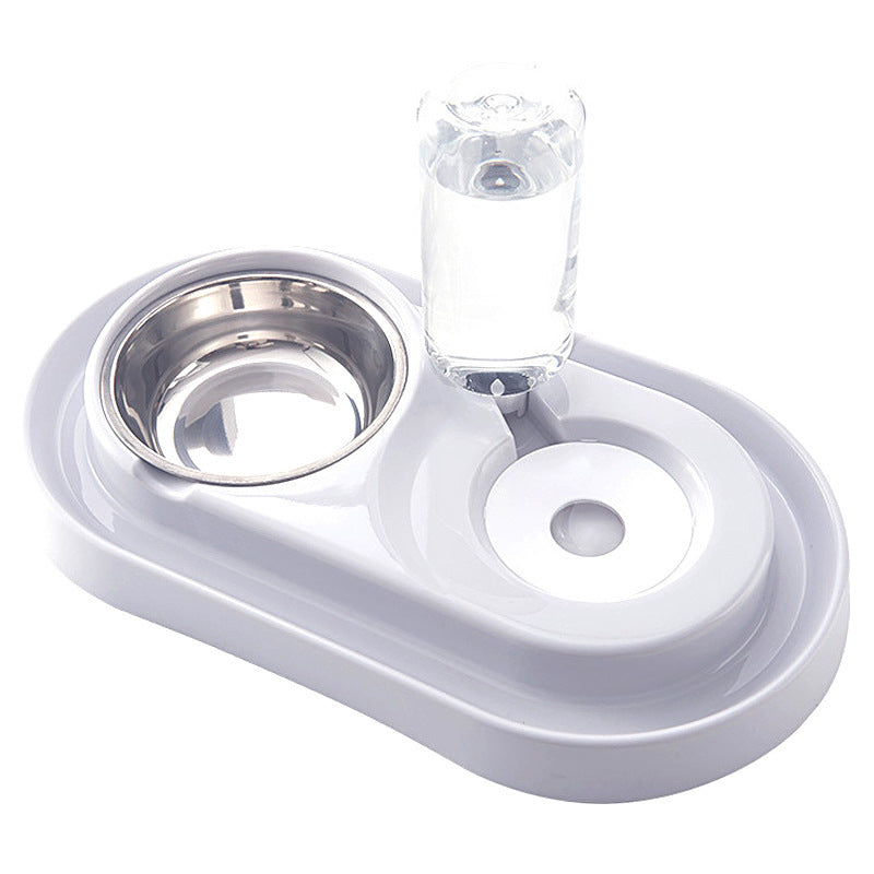 KFX-1180861 Automatic Splash-Proof Pet Bowl with No Wet Mouth Design