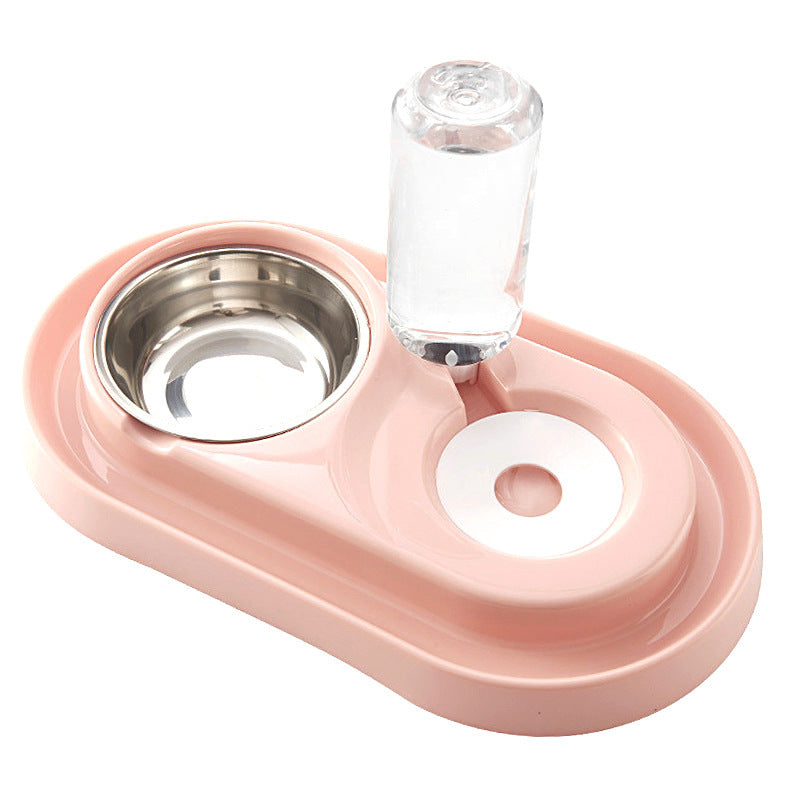 KFX-1180861 Automatic Splash-Proof Pet Bowl with No Wet Mouth Design
