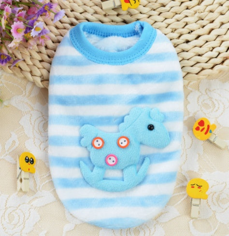 KFX-1181245 Charming Mini Dress for Small Pets in Coral Velvet - Various Designs Available