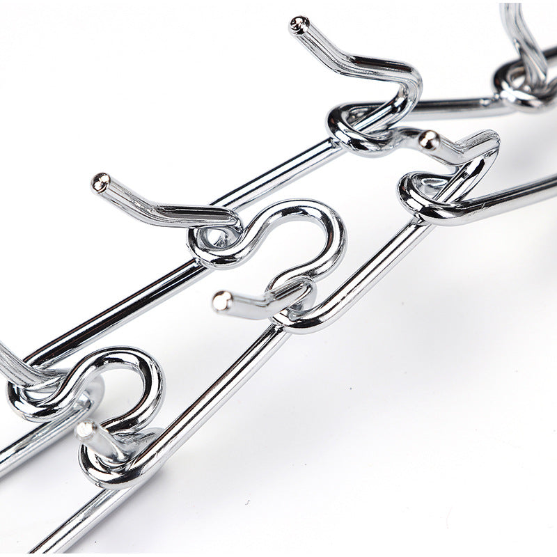 KFX-1184445 Iron Chain Dog Training Collar with Fixed Length Adjustment - 4.0MM x 60CM