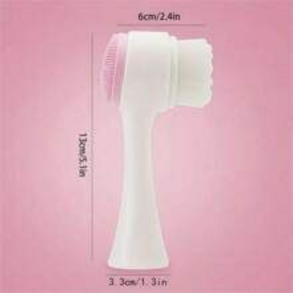 KFX-1187901 Gentle Nylon Pet Grooming Paw Brush for Cats and Dogs - Easy Clean Massage Tool