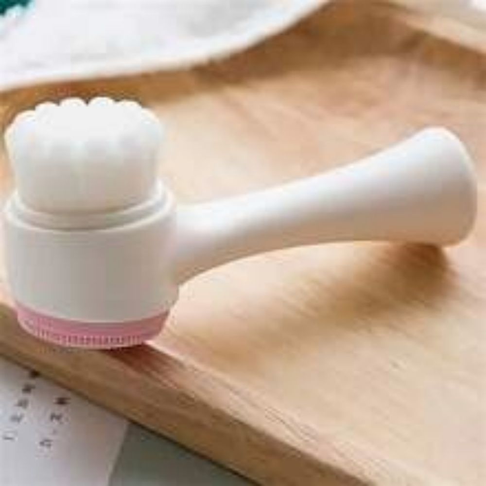 KFX-1187901 Gentle Nylon Pet Grooming Paw Brush for Cats and Dogs - Easy Clean Massage Tool