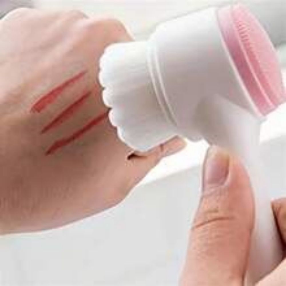 KFX-1187901 Gentle Nylon Pet Grooming Paw Brush for Cats and Dogs - Easy Clean Massage Tool