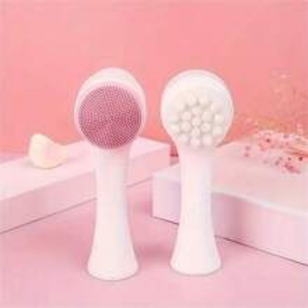 KFX-1187901 Gentle Nylon Pet Grooming Paw Brush for Cats and Dogs - Easy Clean Massage Tool