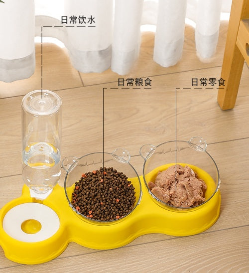 KFX-1190589 Multi-purpose Cat Supplies - Durable PP Pet Tableware in Various Colors
