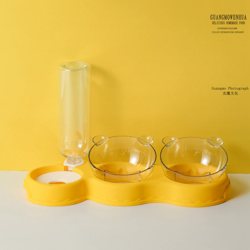 KFX-1190589 Multi-purpose Cat Supplies - Durable PP Pet Tableware in Various Colors