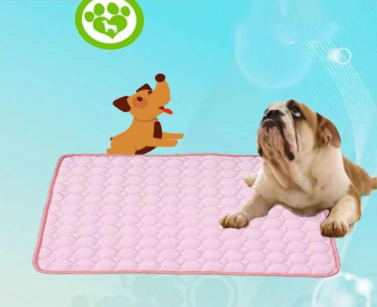 KFX-1192253 Cooling Mat for Pets - Breathable Ice Bed Blanket for Dogs and Cats, Easy to Clean, Multiple Sizes Available