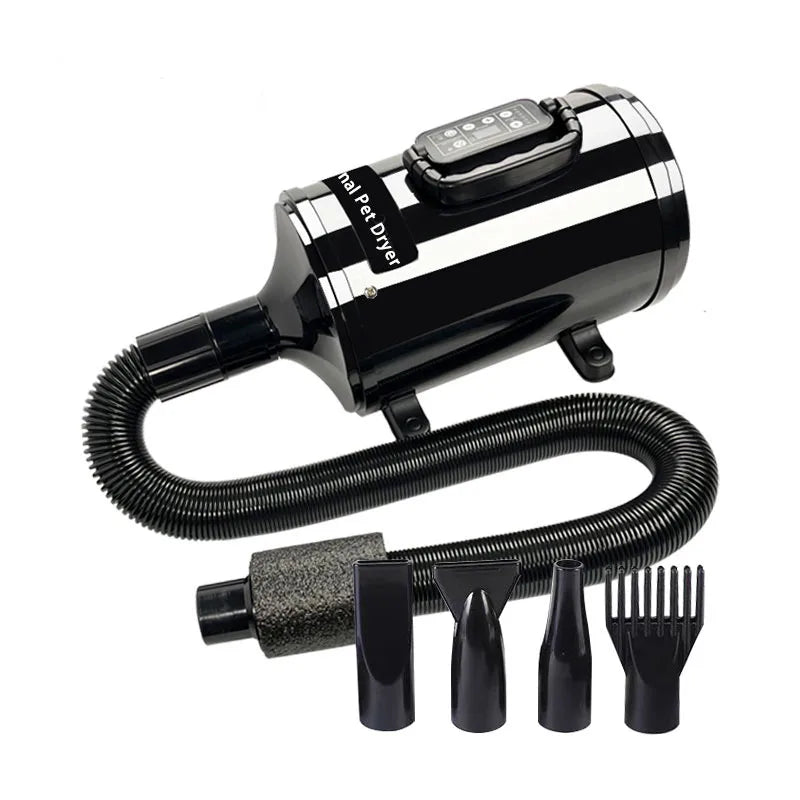 KFX-119763 Adjustable Speed Silent Pet Hair Dryer for Dogs and Cats, 220V, Multiple Colors Available