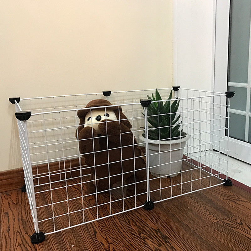 KFX-1203517 Folding Iron Pet Park Cage for All Types of Pets - Versatile and Durable Design