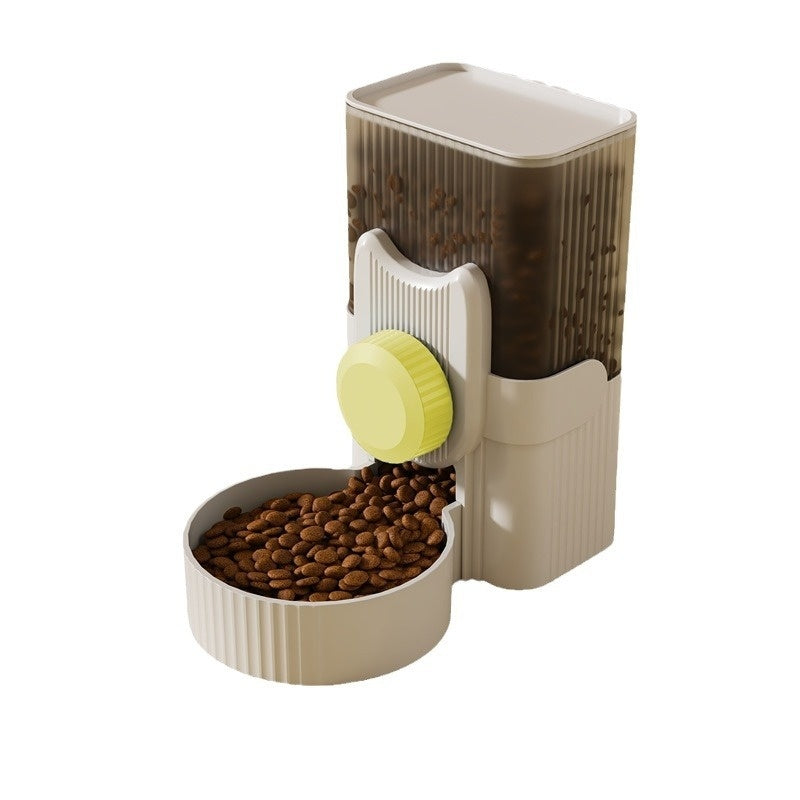 KFX-1205693 Automatic Pet Feeder and Water Dispenser Set - 1000 ml for Cats - Multiple Colors Available