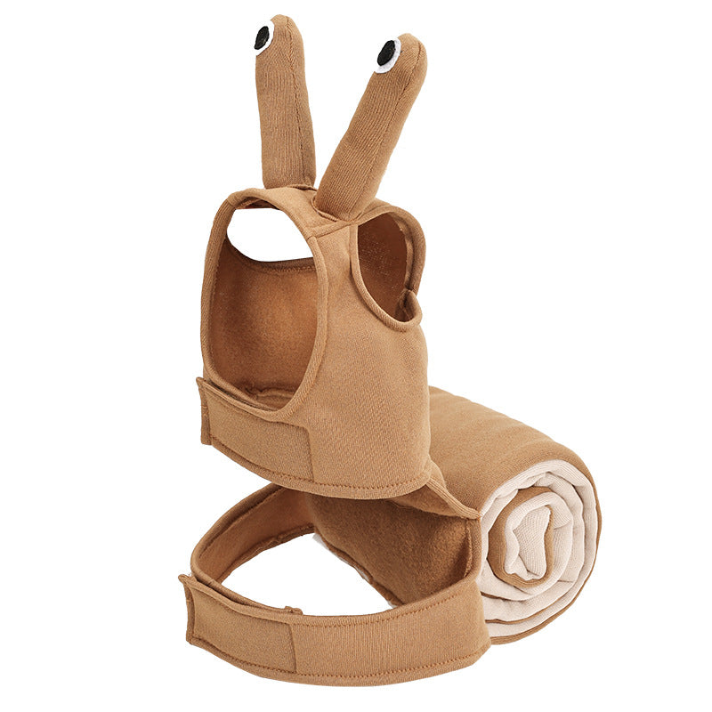 KFX-1206717 Cute Cat Snail Headdress for Halloween Dog Costume - Polyester, Available in S, M, L
