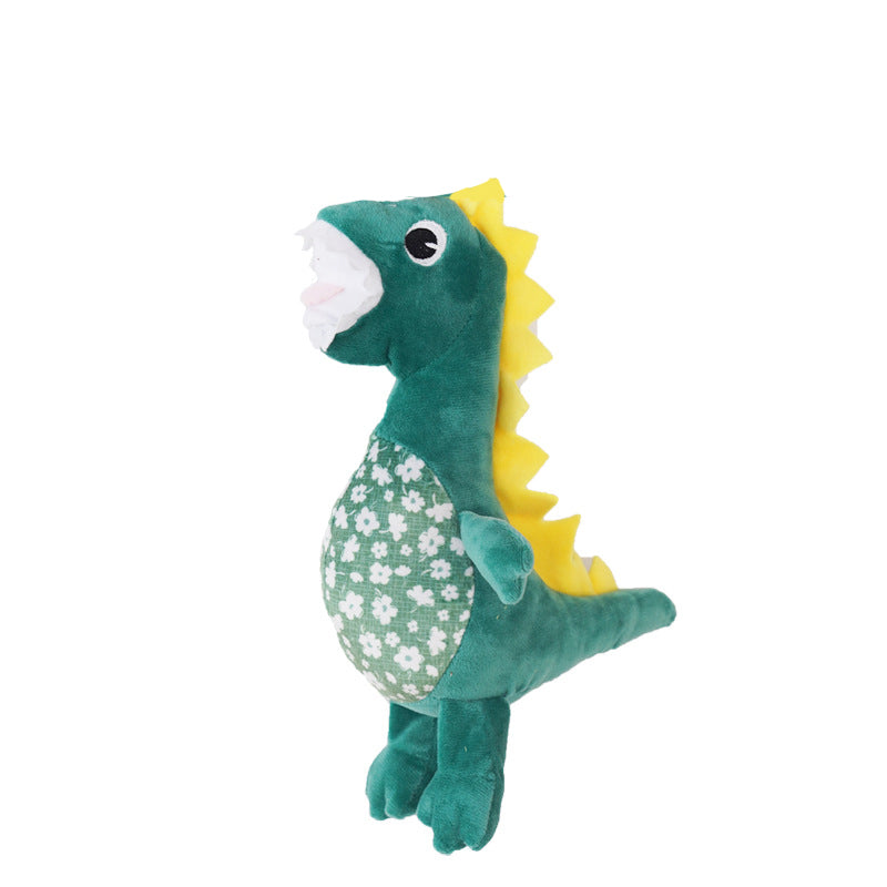 KFX-1210301 Plush Chewable Dog Toy for Puppies with Sound, Perfect for Playtime and Entertainment