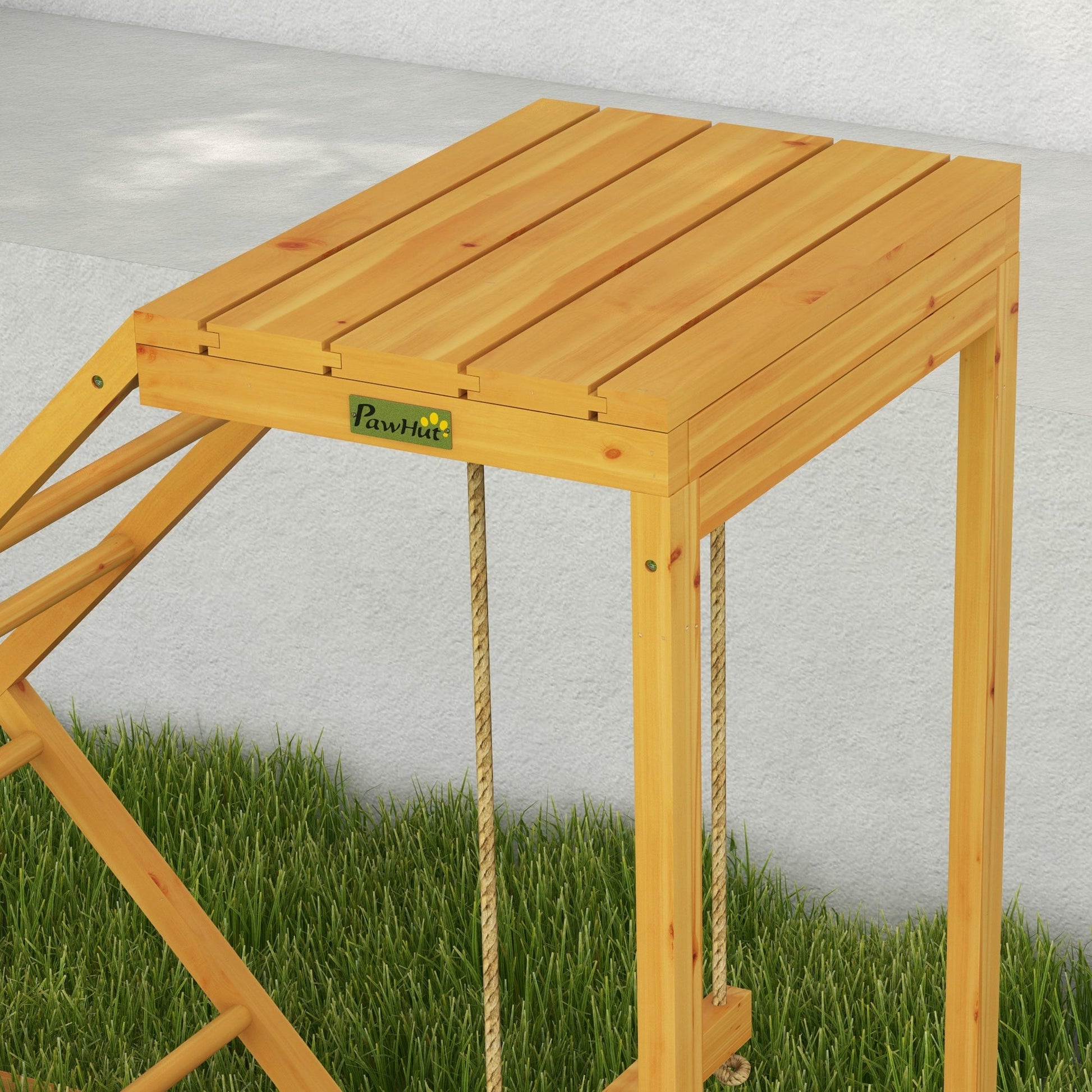 KFX-1211325 Chicken Activity Center with Perches, Ladder, and Swing for Healthy Poultry Playtime