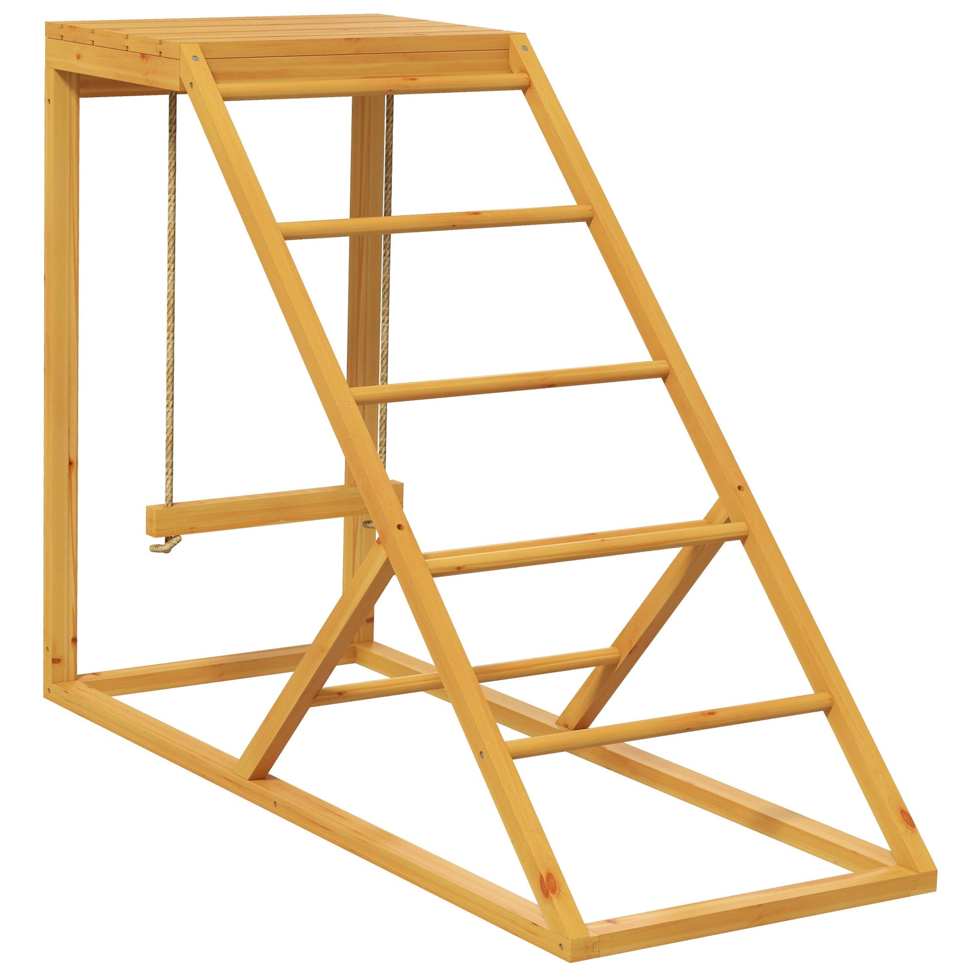 KFX-1211325 Chicken Activity Center with Perches, Ladder, and Swing for Healthy Poultry Playtime
