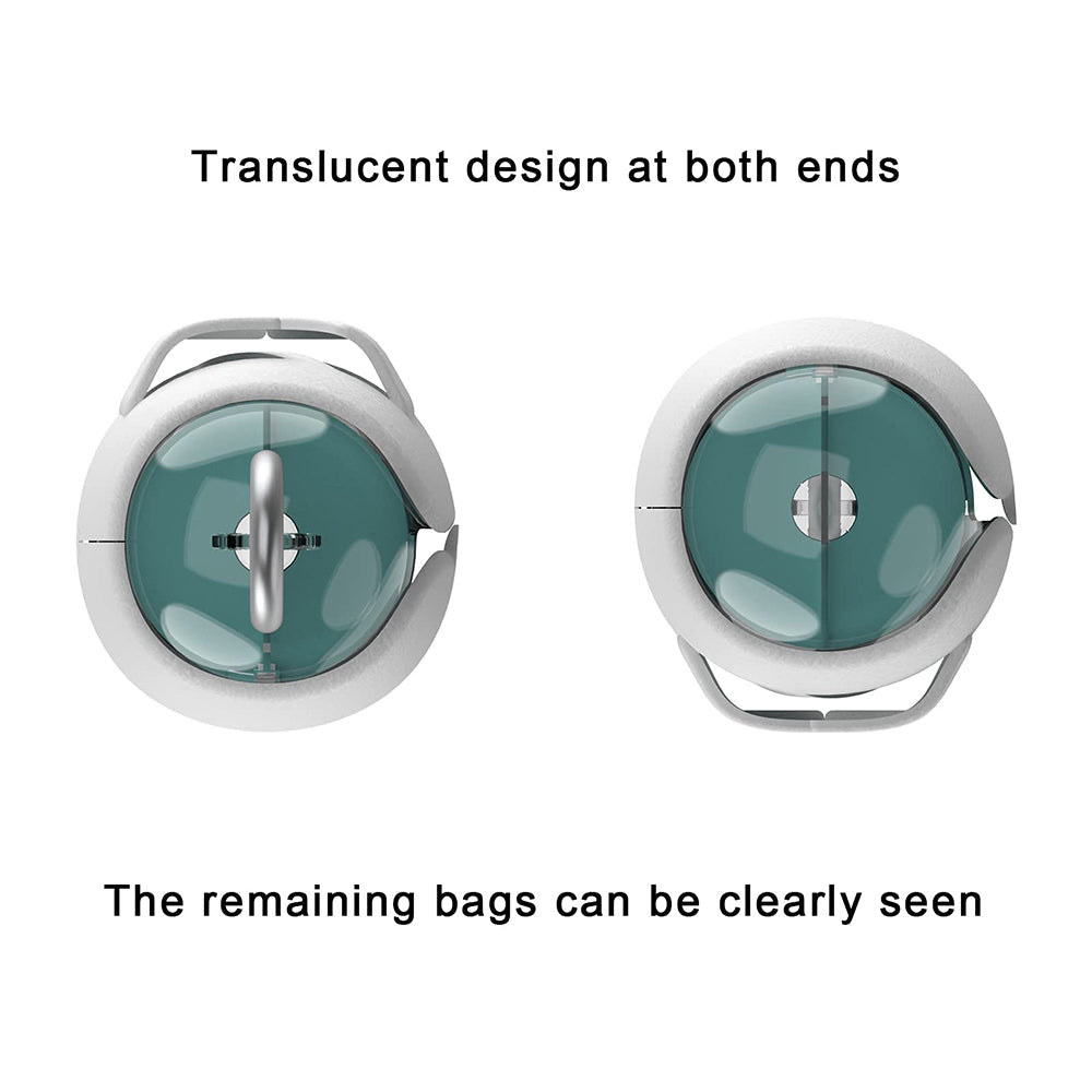 KFX-1214909 Space Capsule Design Dog Poop Bag Dispenser with Leash Attachment and Biodegradable Bags