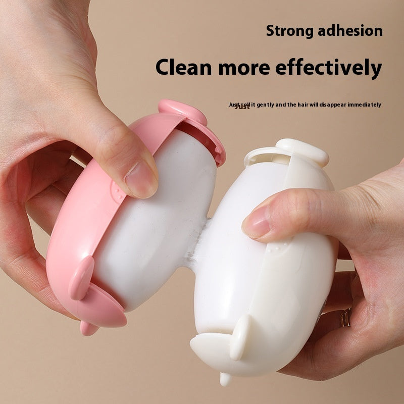KFX-1215293 Reusable Sticky Roller for Hair and Dust Removal – Modern Simplicity in White, Pink, and Green