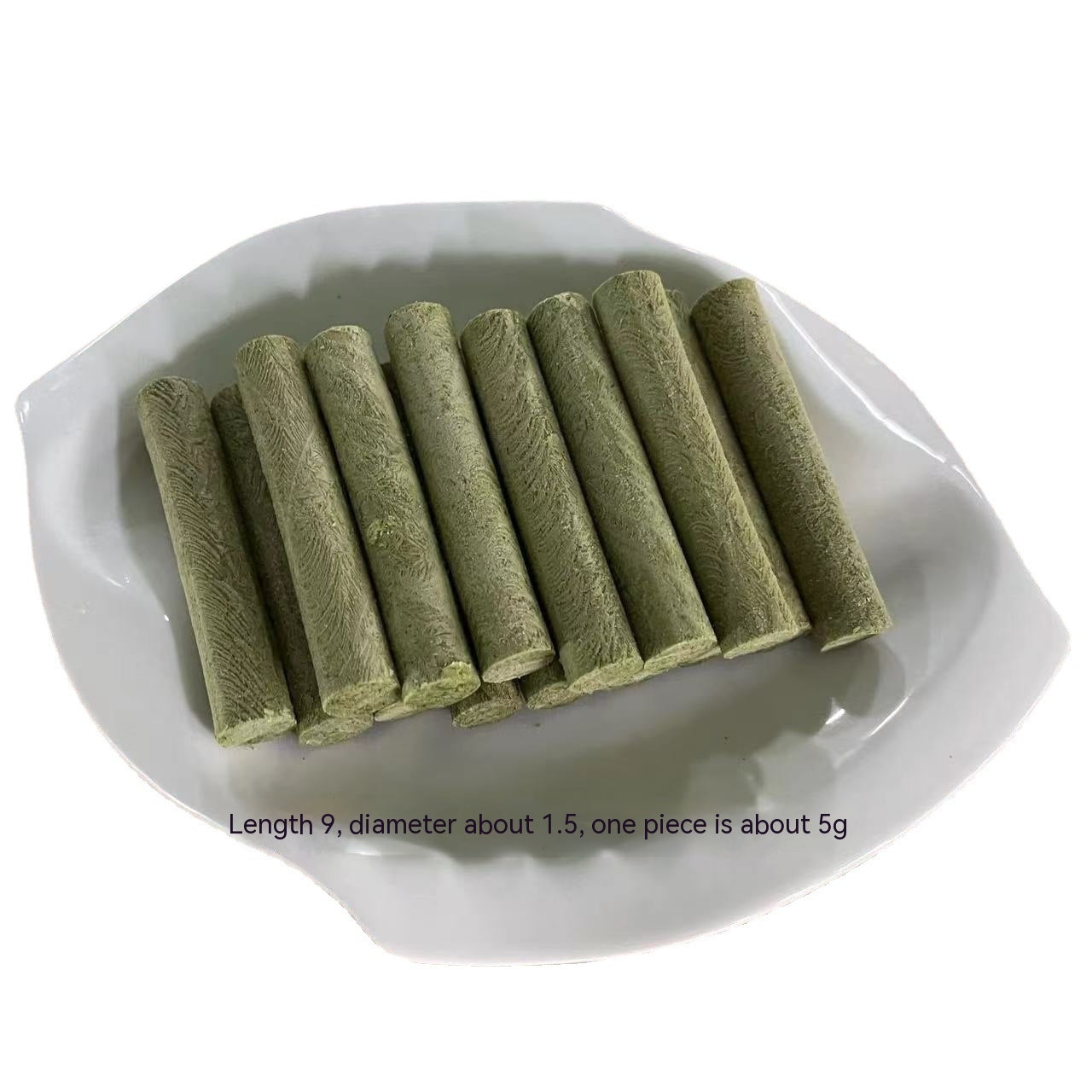 KFX-1219645 Freeze-Dried Cat Grass Sticks - Pack of 5 Thin Sticks for Felines