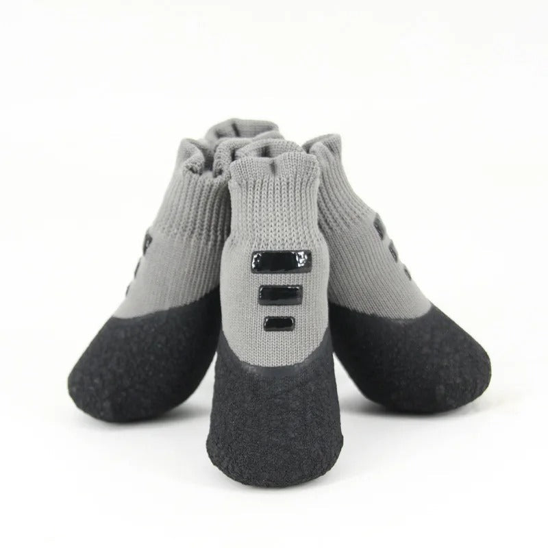 KFX-1220029 Waterproof Anti-Slip Dog Sneakers for Outdoor Adventures, Warm and Wear-Resistant