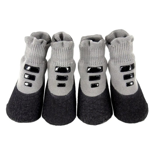KFX-1220029 Waterproof Anti-Slip Dog Sneakers for Outdoor Adventures, Warm and Wear-Resistant