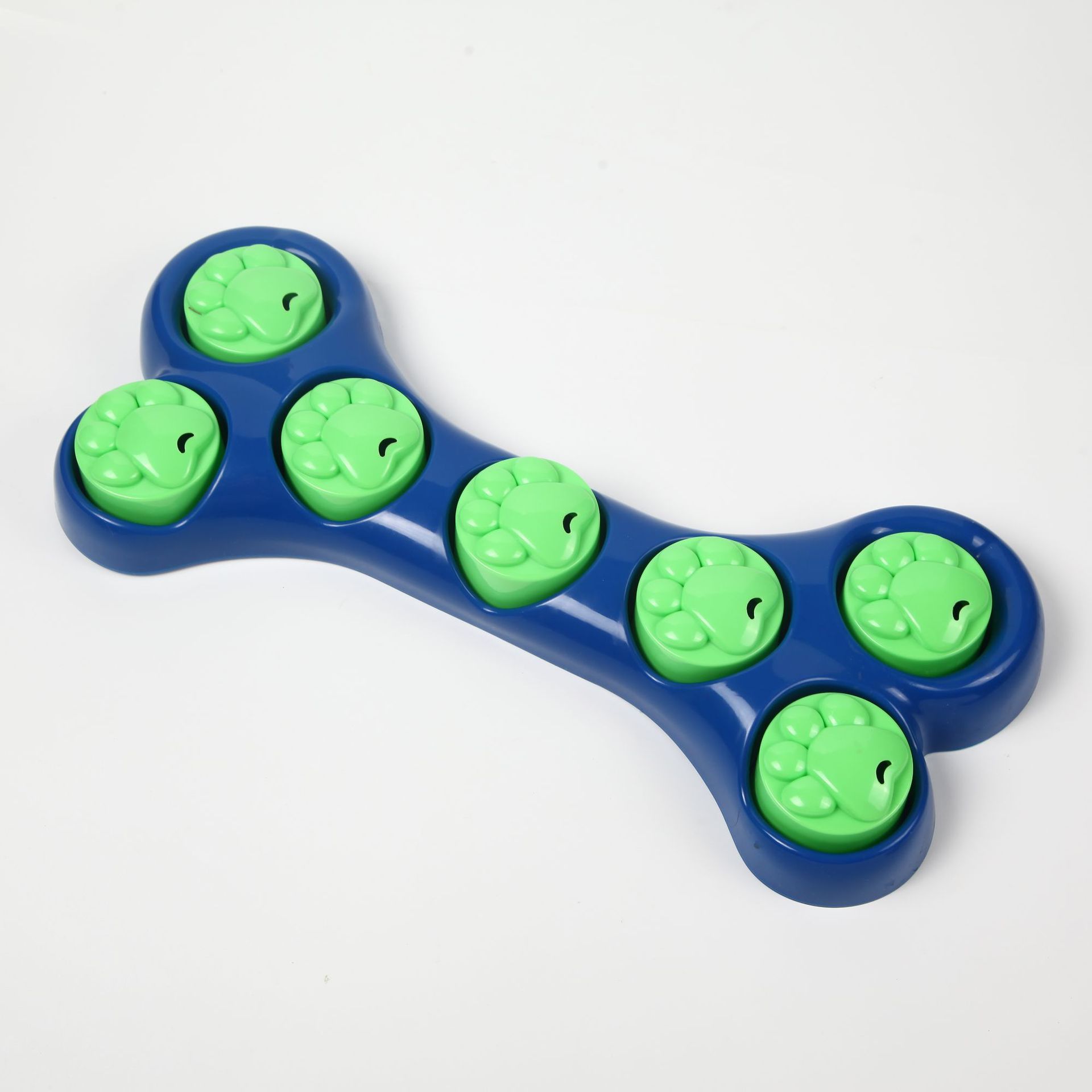 KFX-1223357 Anti-Choke Dog Toys in Claw and Bone Shapes - Durable Plastic Pet Tableware