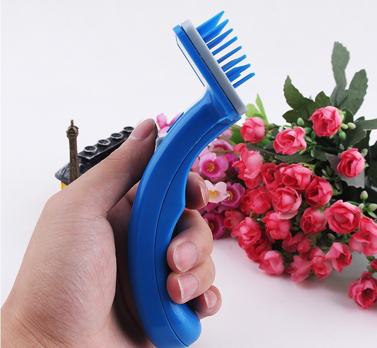 KFX-1224765 Automatic Hair Removal Pet Brush - Small & Large Sizes for Effective Grooming