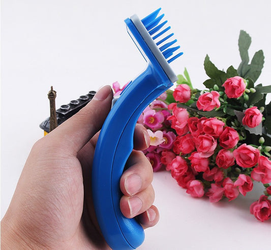 KFX-1224765 Automatic Hair Removal Pet Brush - Small & Large Sizes for Effective Grooming