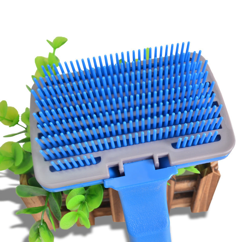 KFX-1224765 Automatic Hair Removal Pet Brush - Small & Large Sizes for Effective Grooming