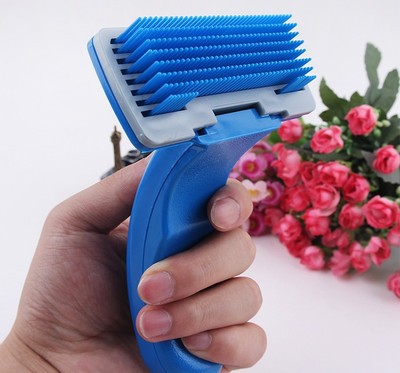 KFX-1224765 Automatic Hair Removal Pet Brush - Small & Large Sizes for Effective Grooming