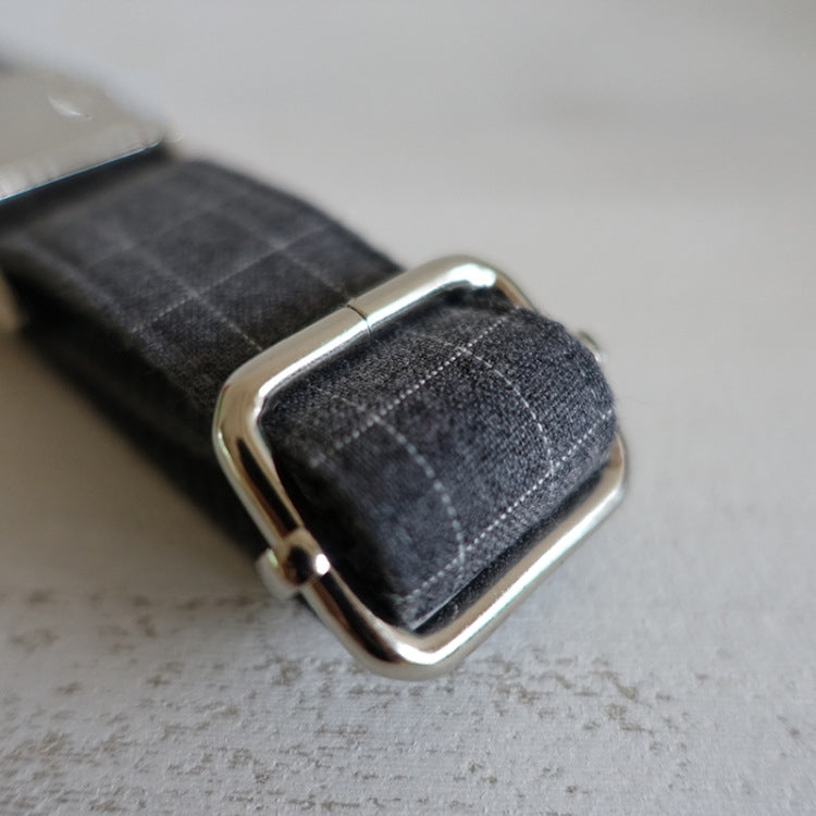 KFX-1225149 Alloy Buckle Traction Collar Made from Durable Polyester
