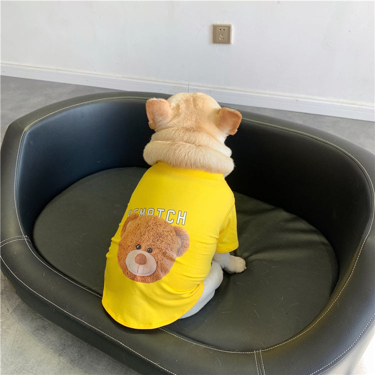 KFX-1227325 Cozy Rainbow Plaid Plush Vest for Dogs - Ideal for Autumn and Winter, Available in Multiple Sizes