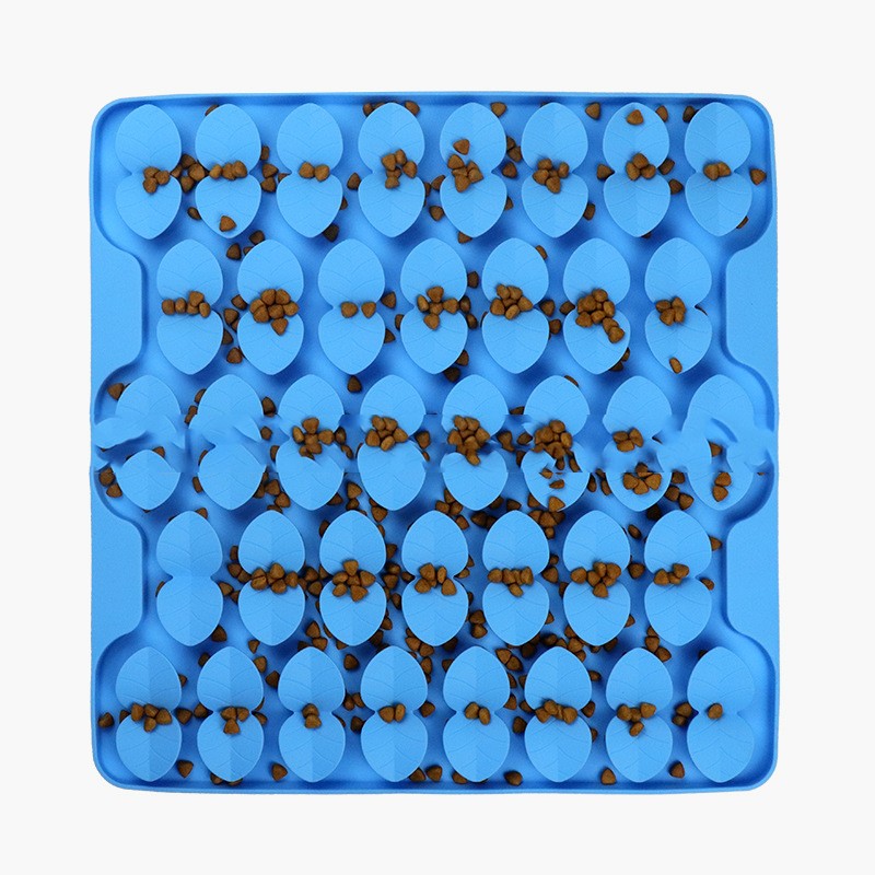 KFX-1230781 Silicone Suction Cup Dog Licking Pad with Food Compartments, 414mm