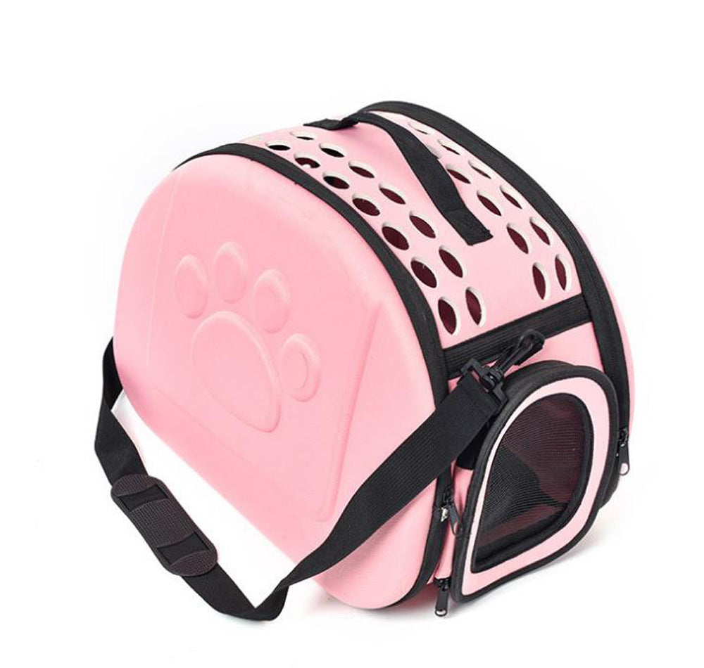 KFX-1231165 Portable Foldable EVA Handbag for Easy Pet Travel - Ideal for Dogs and Cats