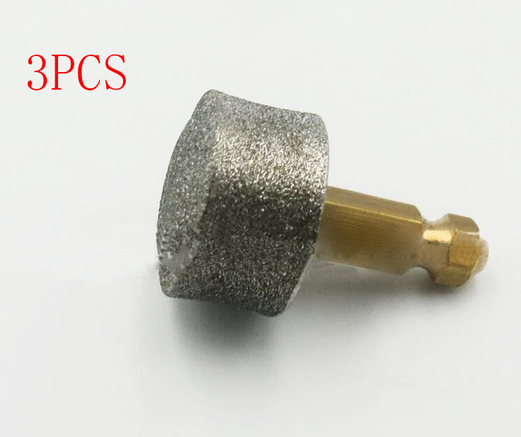 KFX-1232701 Pet Nail Grinder Replacement Head - High Strength Emery Wheel for Effective Nail Polishing